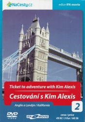 Cestování s Kim Alexis 2 (Anglie a Londýn/Kalifornie), DVD