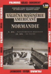 Válečná mašinérie Američanů - Normandie 9, 10, DVD 