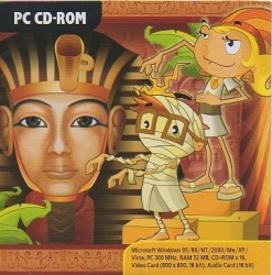 Vzdělávací hra pro děti - Záhady Egypta, PC hra