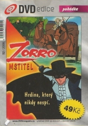 Zorro mstitel, DVD